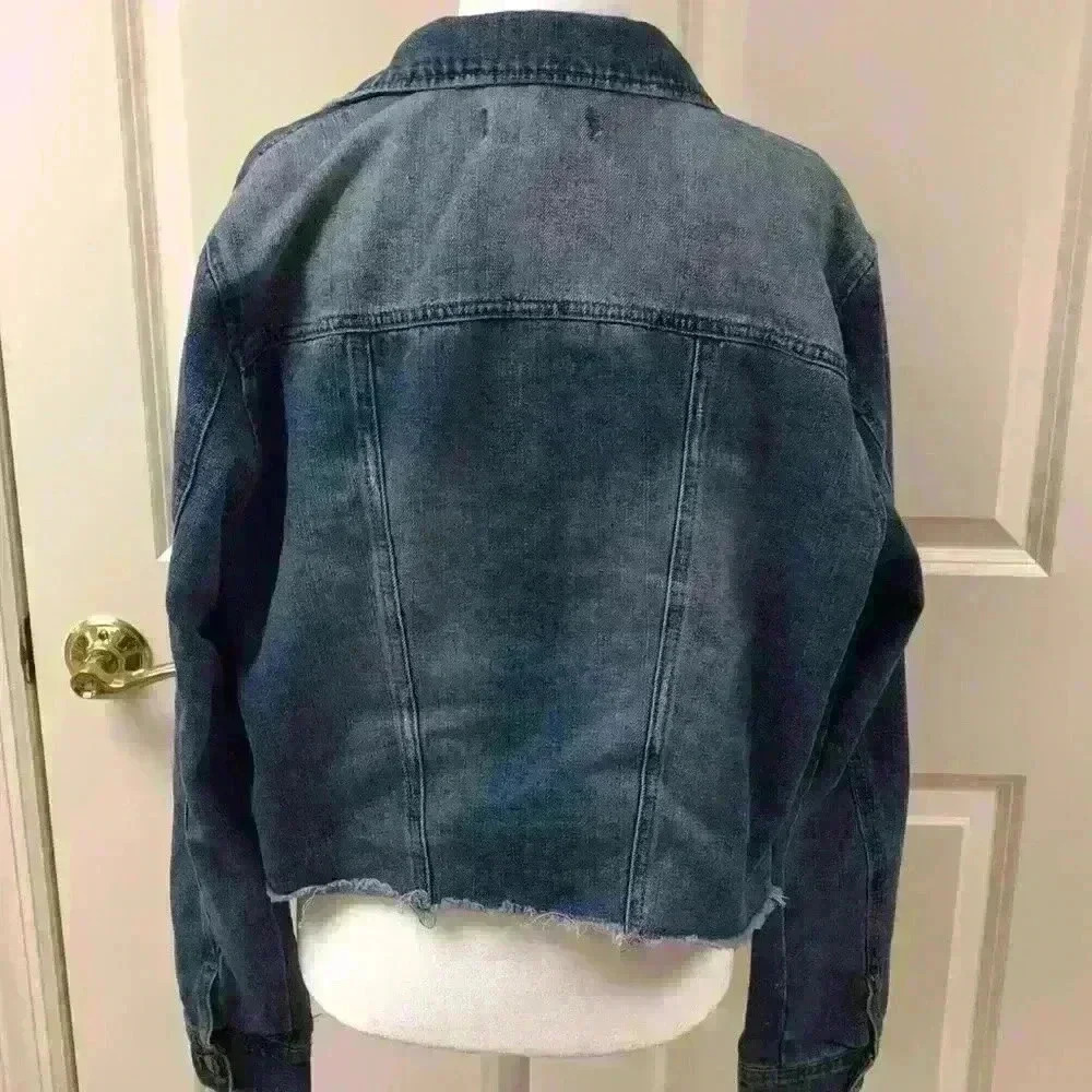 CI SONO Cropped Denim Jacket - Picture 2 of 6